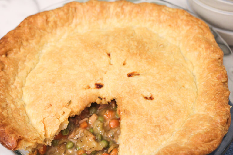 Simple Homemade Chicken Pot Pies from Scratch