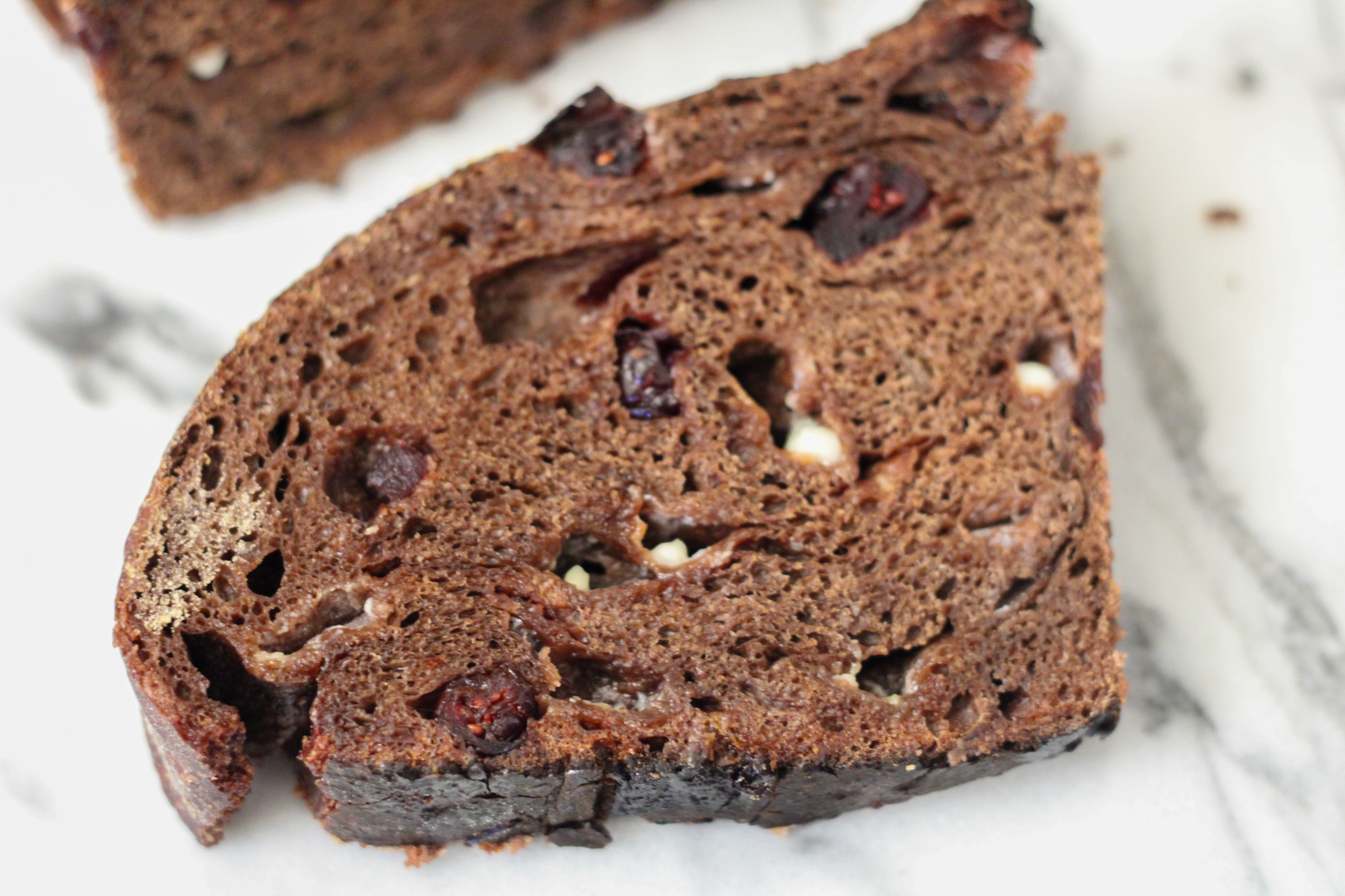 Simple and Delicious Chocolate Cranberry Sourdough Bread